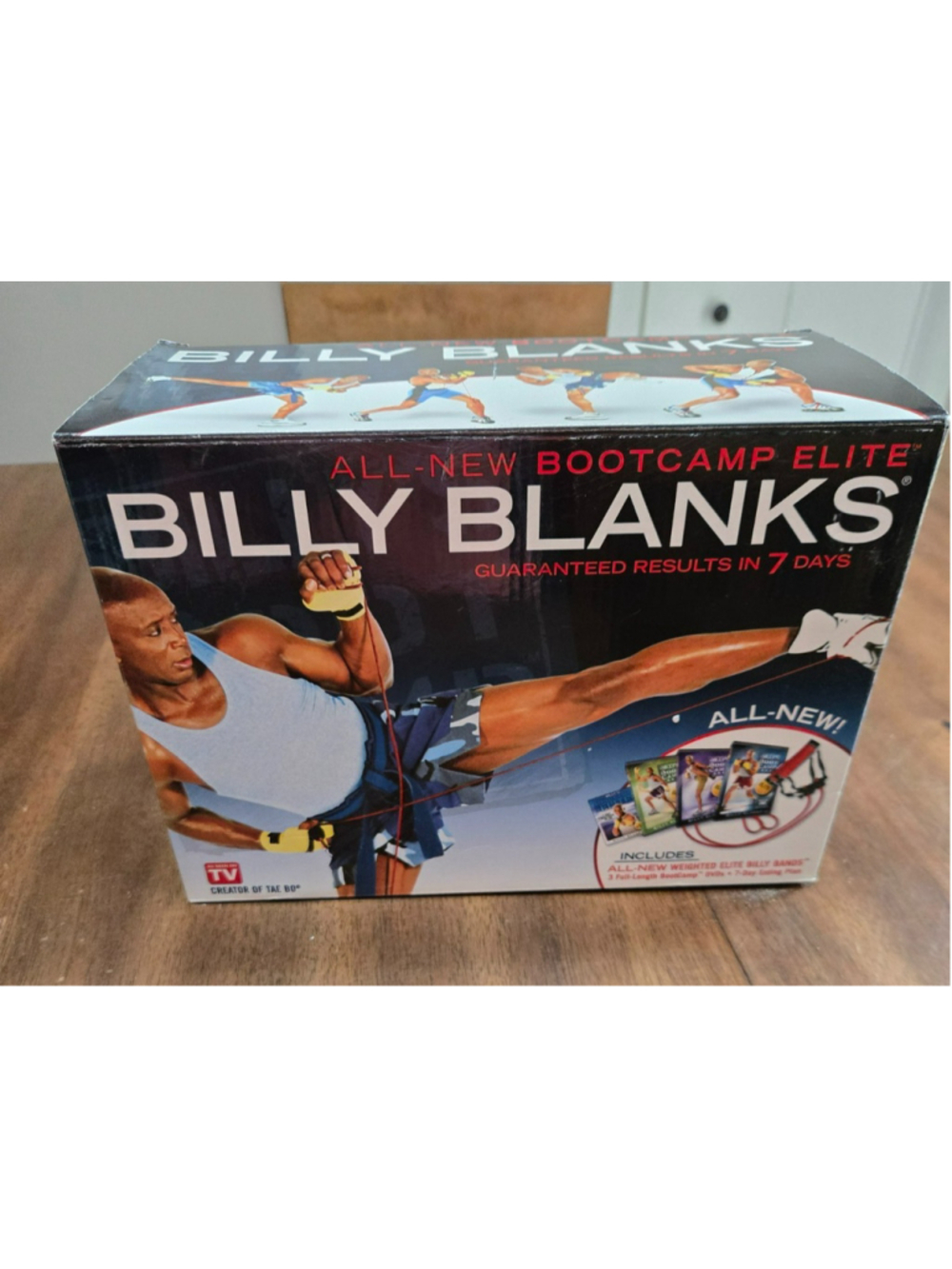 New Billy Blanks Boot Camp All New Elite Exercise DVDs Sealed Fitness Box Set